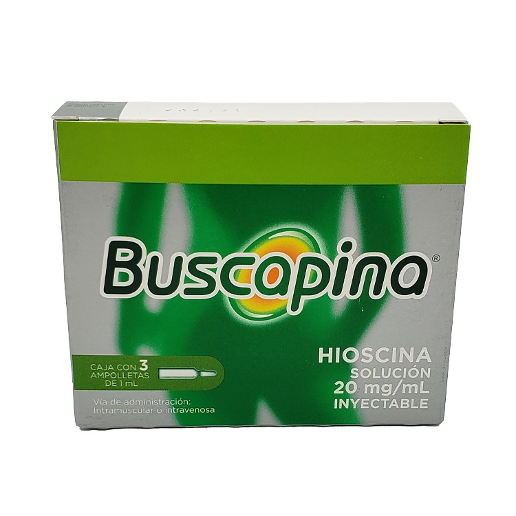 [1154] BUSCAPINA SOL INY 20 MG/ML C/3 AMP HIOSCINA