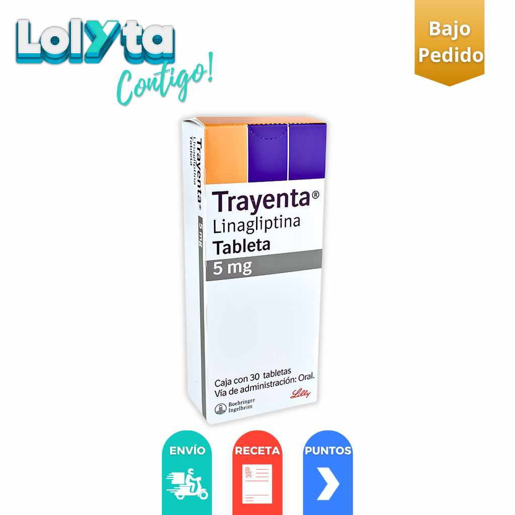 [1181] TRAYENTA 5 MG C/30 TAB LINAGLIPTINA LAB BOEHRINGER