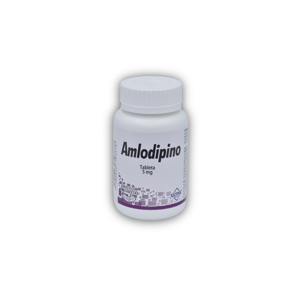 AMLODIPINO 5MG C/100 TAB LAB ULTRA