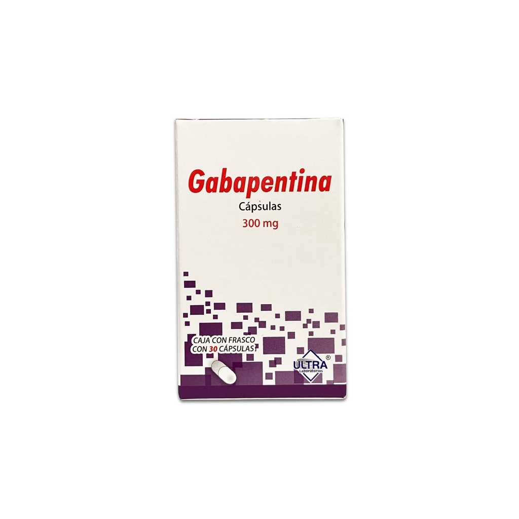 GABAPENTINA 300 MG C/30 CAP LAB ULTRA
