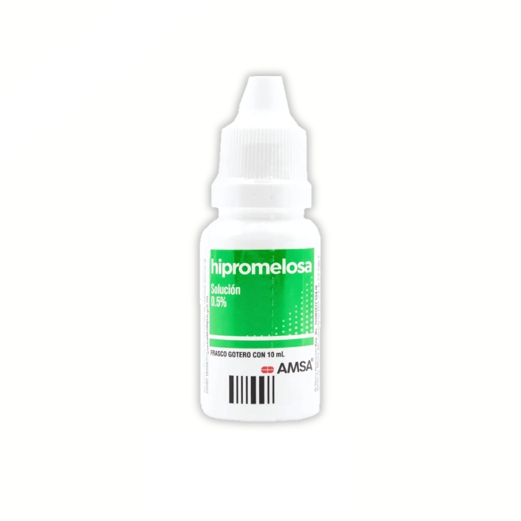 HIPROMELOSA SOL OFTALMICA 0.5% C/10 ML LAB AMSA