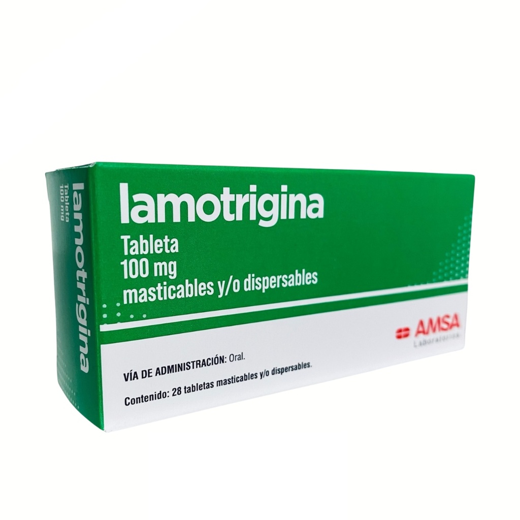 LAMOTRIGINA 100 MG C/28 TAB LAB AMSA