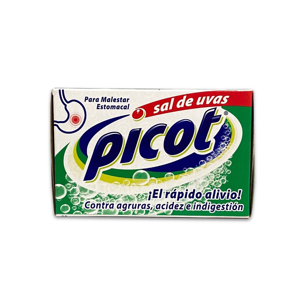 [1211] SAL DE UVAS PICOT 2.485/0.2165/1.9485 G C/10 SOBRES BICARBONATO DE SODIO AC TARTARICO AC CITRICO LAB RB SALUTE