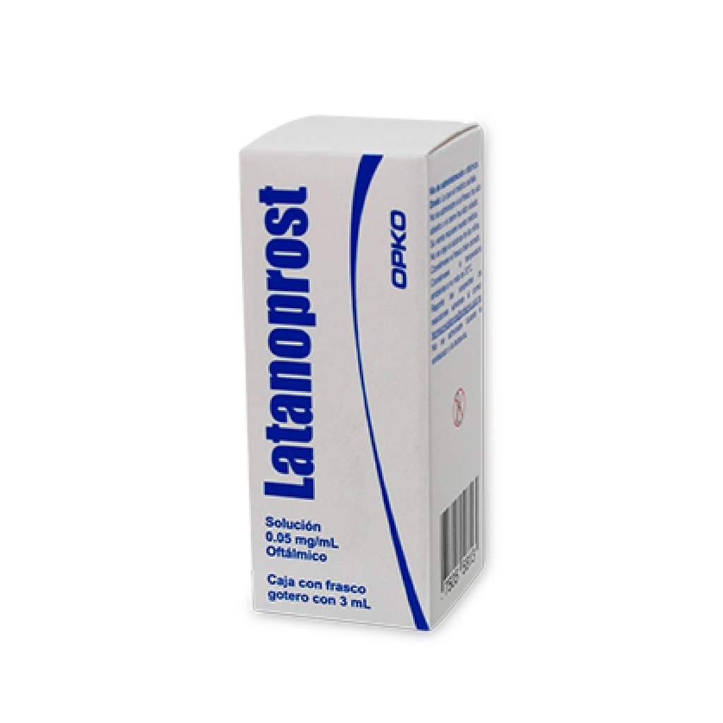 [1219] LATANOPROST SOL OFTALMICA 0.05MG/ML C/3ML LAB OPKO