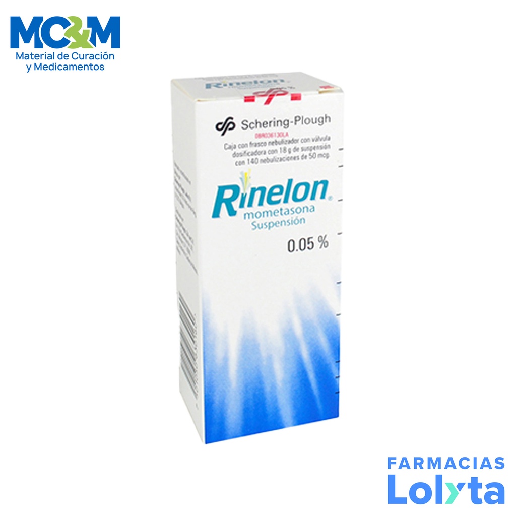 RINELON SUSP NASAL 0.05% C/18 G MOMETASONA LAB ORGANON