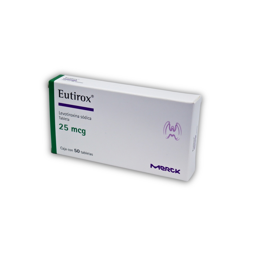 EUTIROX 25MCG C/50 TAB LEVOTIROXINA SODICA LAB MERCK