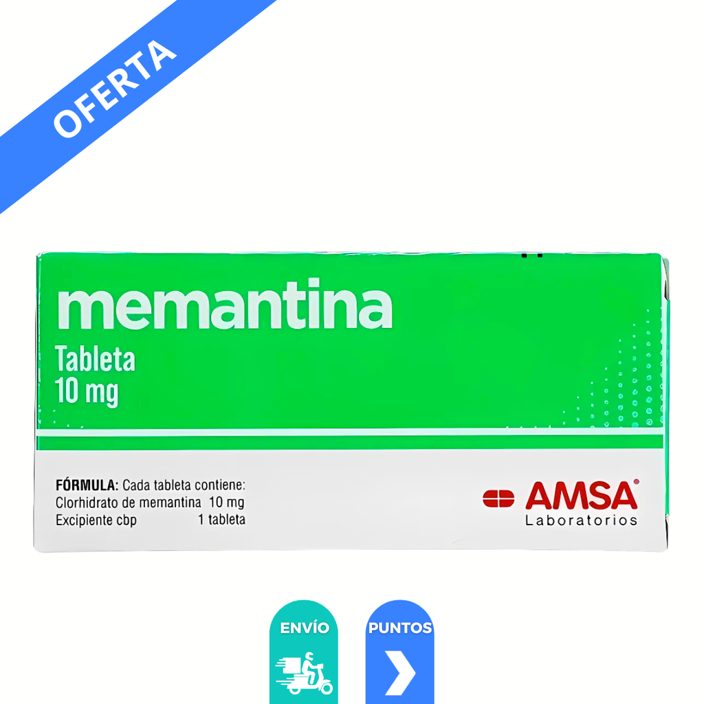 MEMANTINA 10 MG C/30 TAB LAB AMSA