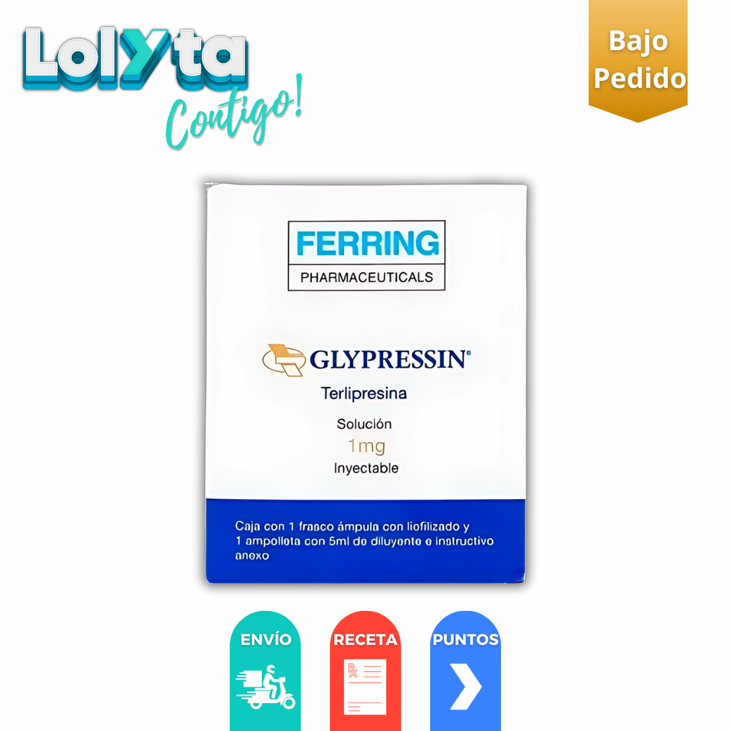 GLYPRESSIN SOL INY 1 MG TERLIPRESINA LAB FERRING