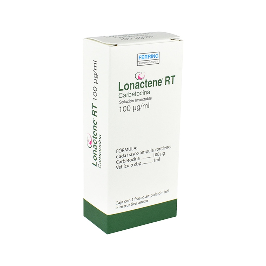 LONACTENE RT SOL INY 100 MCG/ML CARBETOCINA LAB FERRING