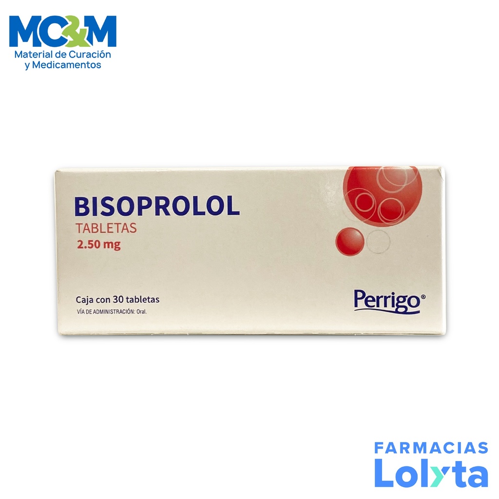 BISOPROLOL 2.50 MG C/30 TAB LAB QUIFA