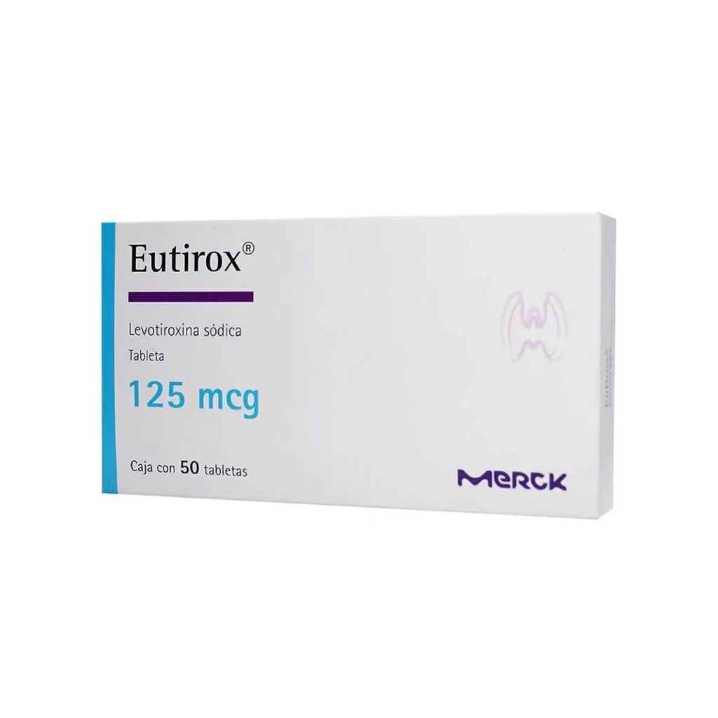 EUTIROX 125MCG C/50 TAB LEVOTIROXINA SODICA LAB MERCK