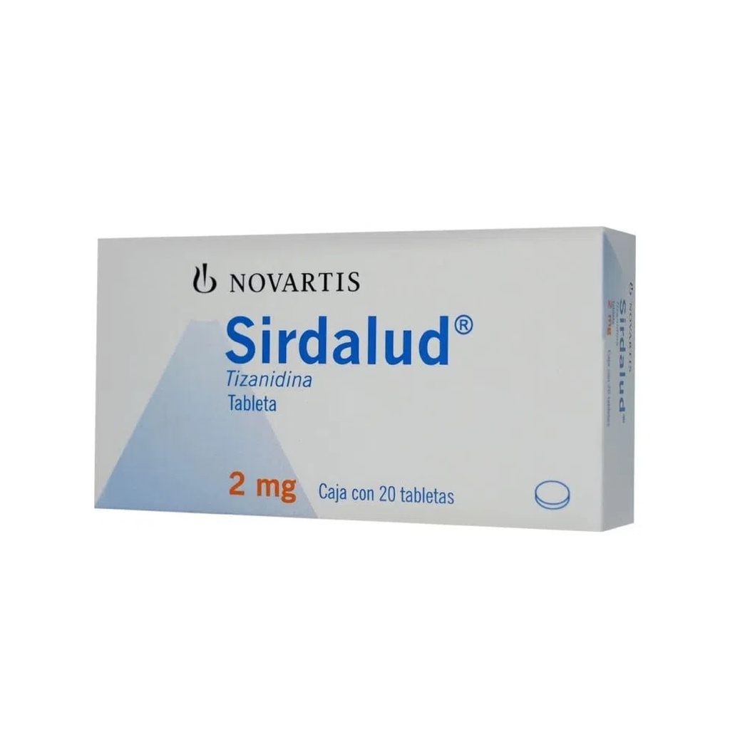 [1284] SIRDALUD 2 MG C/20 TAB TIZANIDINA LAB NOVARTIS