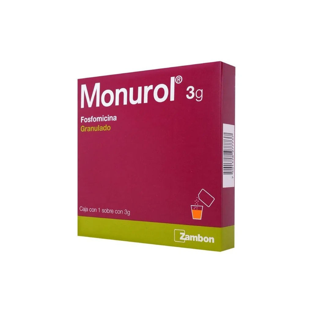 MONUROL 3G GRANULADO C/1 SOBRE FOSFOMICINA LAB ZAMBON