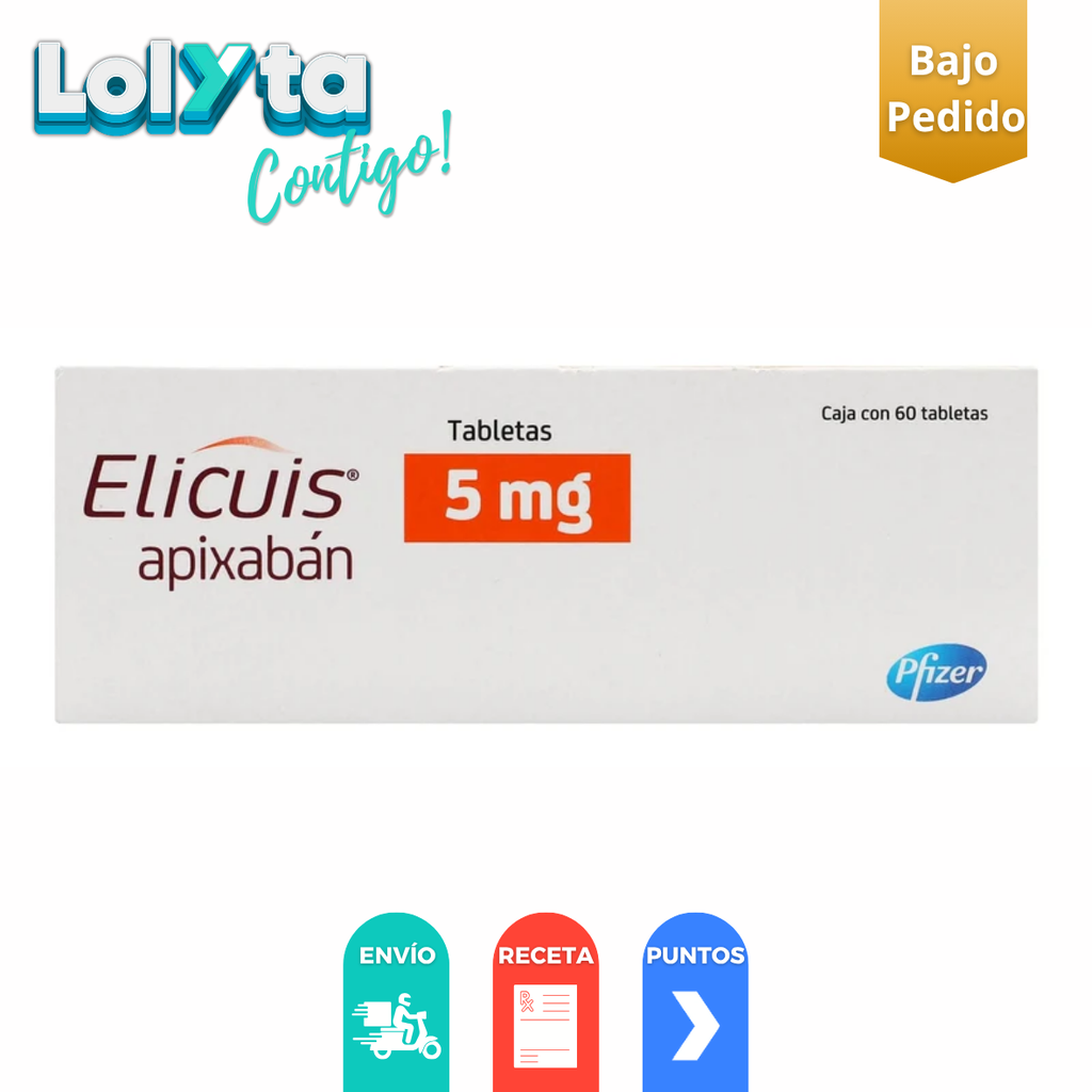 [1315] ELICUIS 5MG C/60 TAB APIXABAN LAB PFIZER