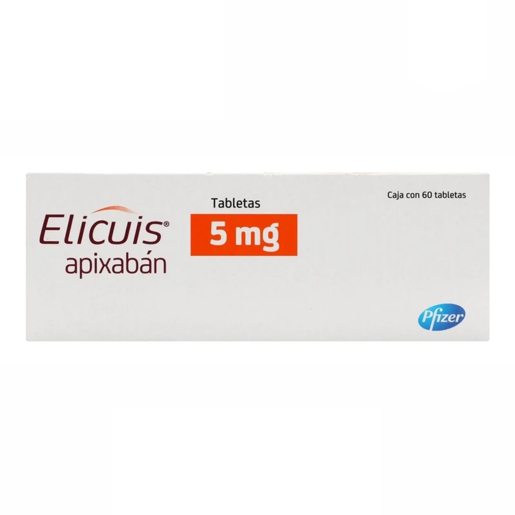 ELICUIS 5MG C/60 TAB APIXABAN LAB PFIZER