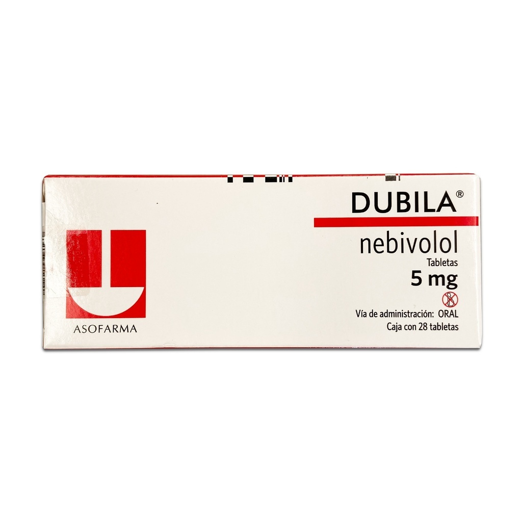 DUBILA 5MG C/28 TAB NEBIVOLOL LAB ASOFARMA
