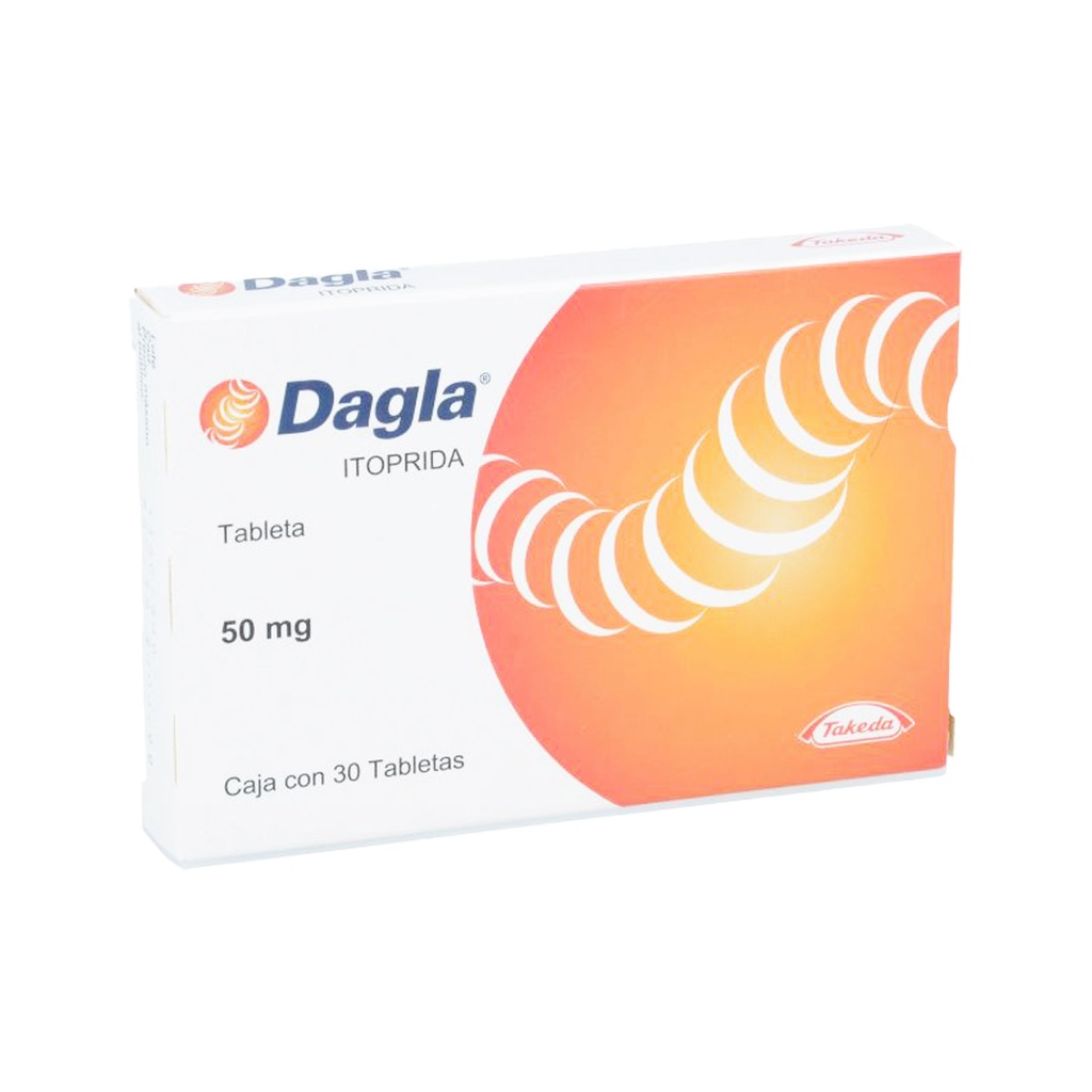 DAGLA 50MG C/30 TAB ITOPRIDA LAB TAKEDA