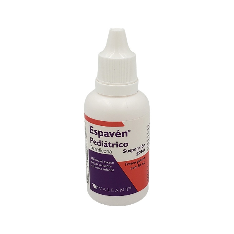 ESPAVEN PEDIATRICO SUSPENSION 10 G/100 ML FCO GOTERO C/30ML SIMETICONA (DIMETICONA) LAB VALEANT