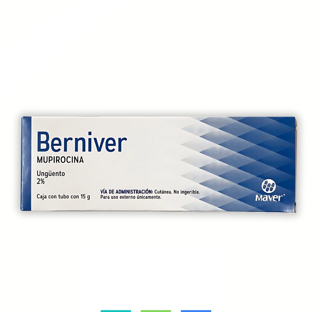 MUPIROCINA UNGÜENTO 2% C/15G BERNIVER LAB MAVER