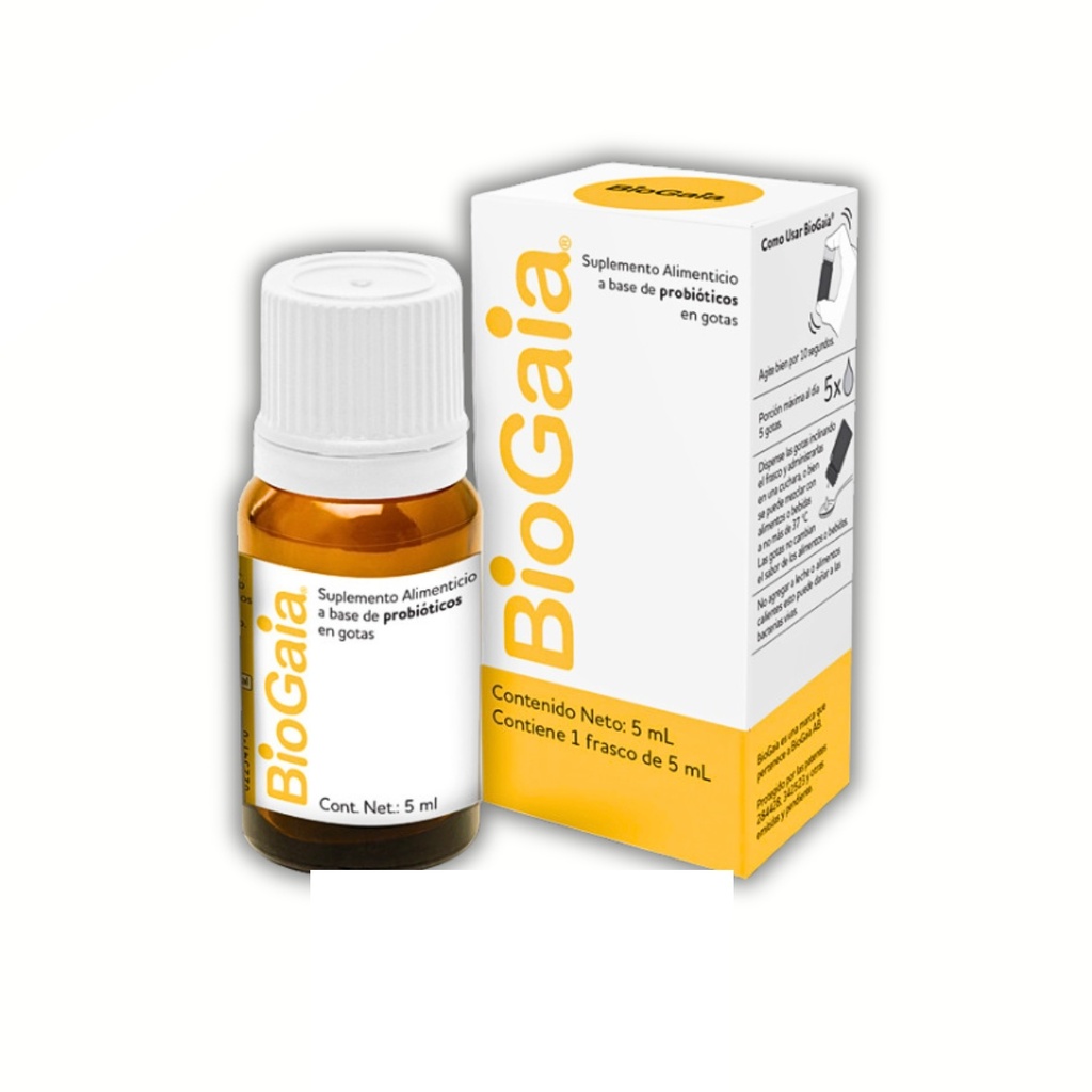 [1395] BIOGAIA PROTECTIS C/5 ML SUPLEMENTO ALIMENTICIO A BASE DE PROBIOTICOS LAB ABBOTT