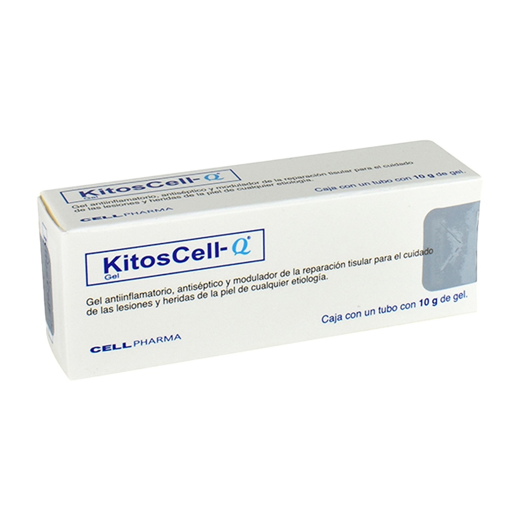 KITOSCELL Q GEL 8/0.016 G/100 G TUBO C/10 G PIRFENIDONA ODD-M LAB MEDIFARMA