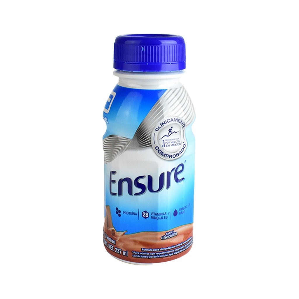 SUPLEMENTO ALIMENTICIO ENSURE 237 ML CHOCOLATE LAB ABBOTT
