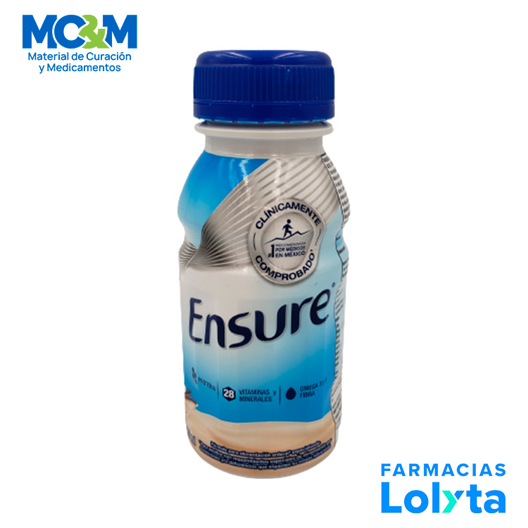 SUPLEMENTO ALIMENTICIO ENSURE 237 ML VAINILLA LAB ABBOTT