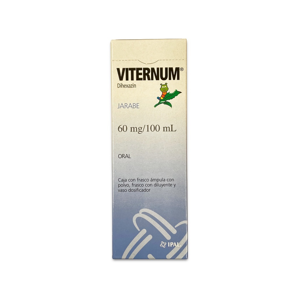 [1451] VITERNUM JARABE 60 MG/100 ML C/140 ML DIHEXAZIN LAB IPAL