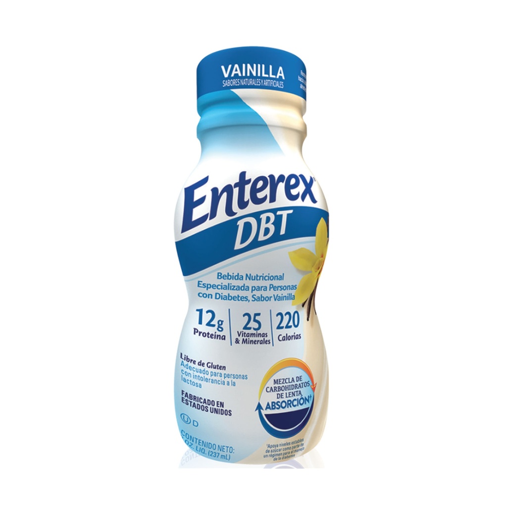 ENTEREX DBCAL SUPLEMENTO ALIMENTICIO C/237 ML VAINILLA LAB VICTUS