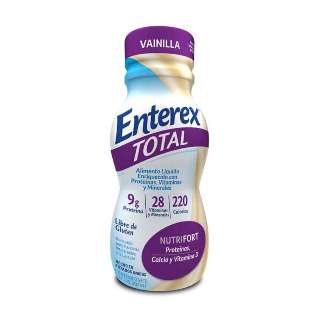 ENTEREX PLUS SUPLEMENTO ALIMENTICIO C/237 ML VAINILLA LAB VICTUS