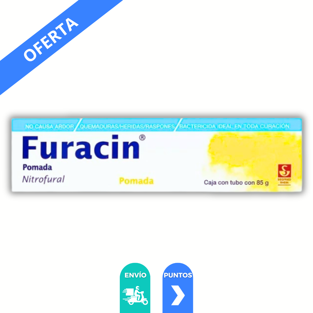 FURACIN POMADA 0.2 G/100 G TUBO C/85 G NITROFURAL LAB SIEGFRIED RHEIN