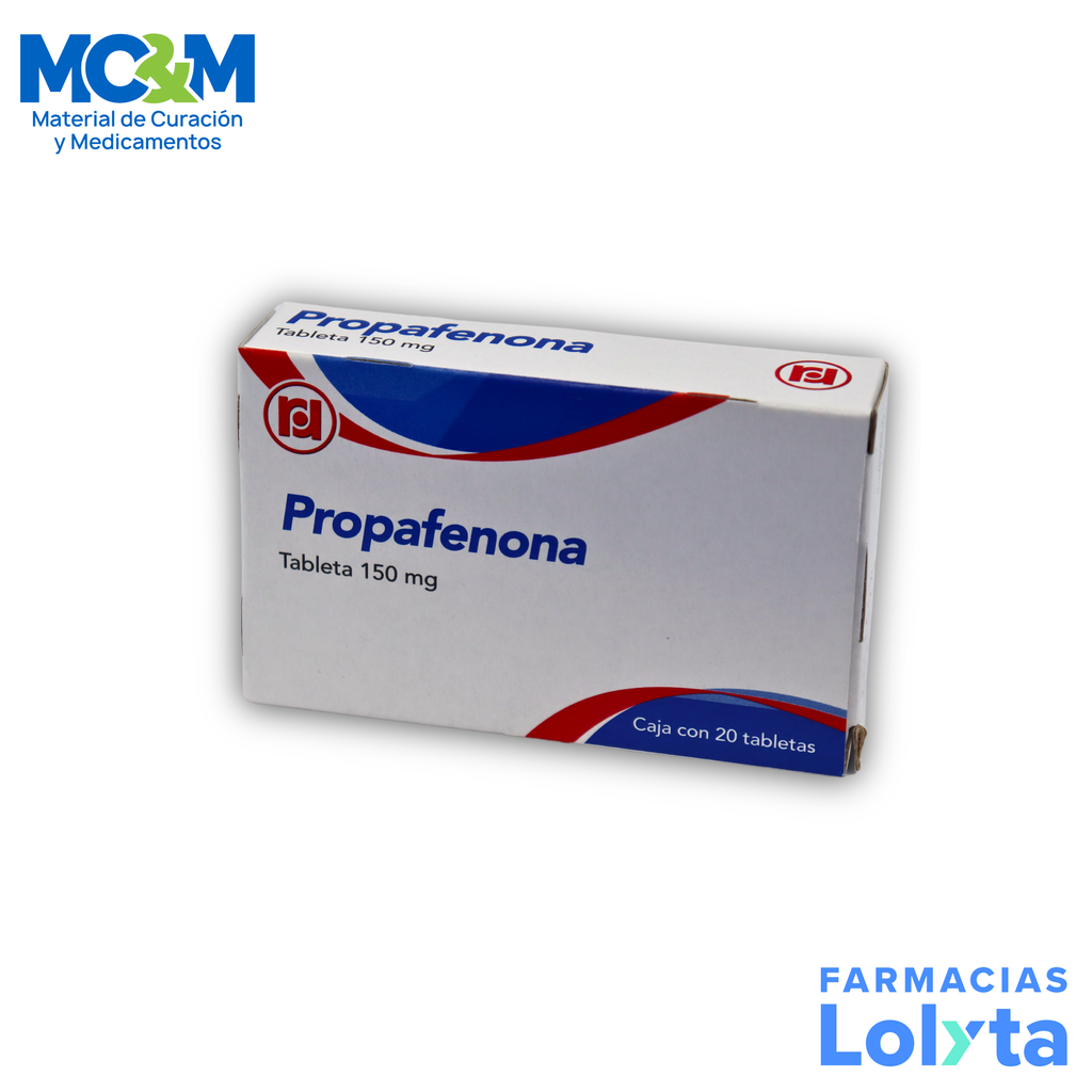 PROPAFENONA 150 MG C/20 TAB LAB RANDALL