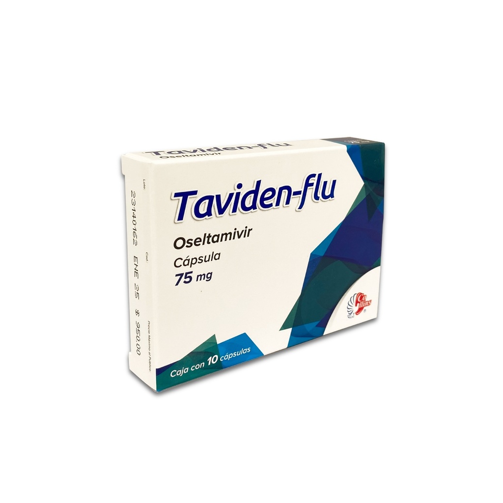 OSELTAMIVIR 75MG C/10 CAP TAVIDEN-FLU LAB COLLINS