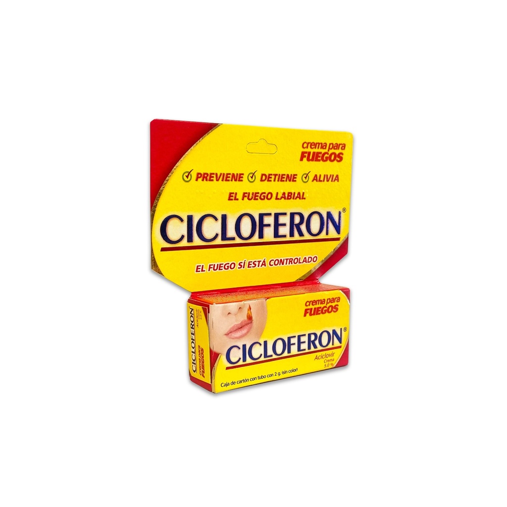 CICLOFERON CREMA 5% C/2G ACICLOVIR LAB LIOMONT