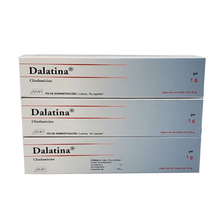 CLINDAMICINA GEL 1 G/100 G TUBO C/30 G DALATINA LAB MAVI