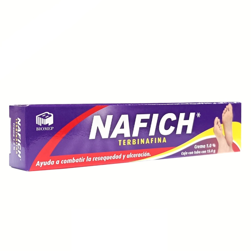 TERBINAFINA CREMA 1% C/15 G NAFICH LAB BIOMEP