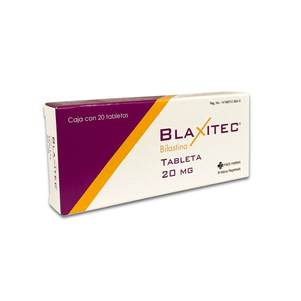 [1592] BLAXITEC 20 MG C/20 TAB BILASTINA FAES FARMA