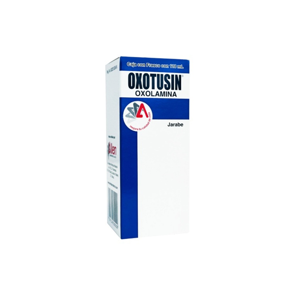 OXOLAMINA JARABE 1 G/100 ML C/118 ML OXOTUSIN LAB ALLEN