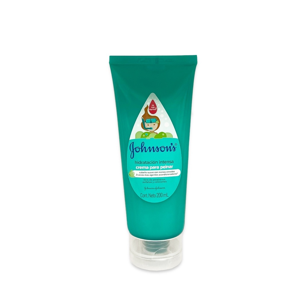 JOHNSONS CREMA PARA PEINAR P/NIÑOS HIDRATACION INTENSA C/200ML
