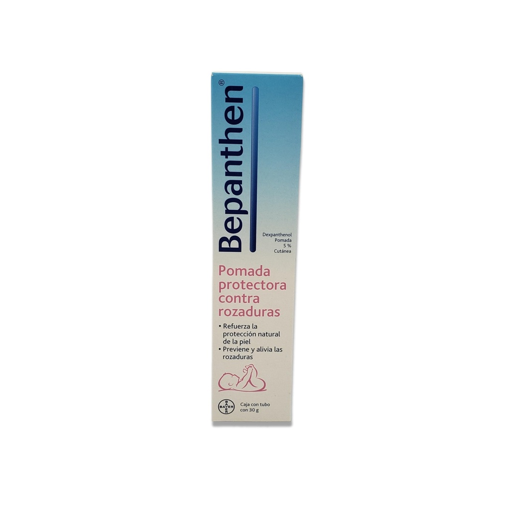 [1633] BEPANTHEN POMADA 5% C/30 G DEXPANTHENOL PROTECTORA CONTRA ROZADURAS LAB BAYER