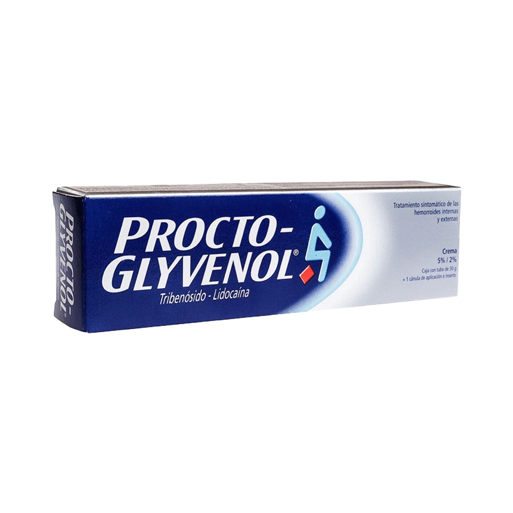 PROCTO GLYVENOL CREMA 5/2% TUBO C/30 G TRIBENOSIDO LIDOCAINA LAB GSK