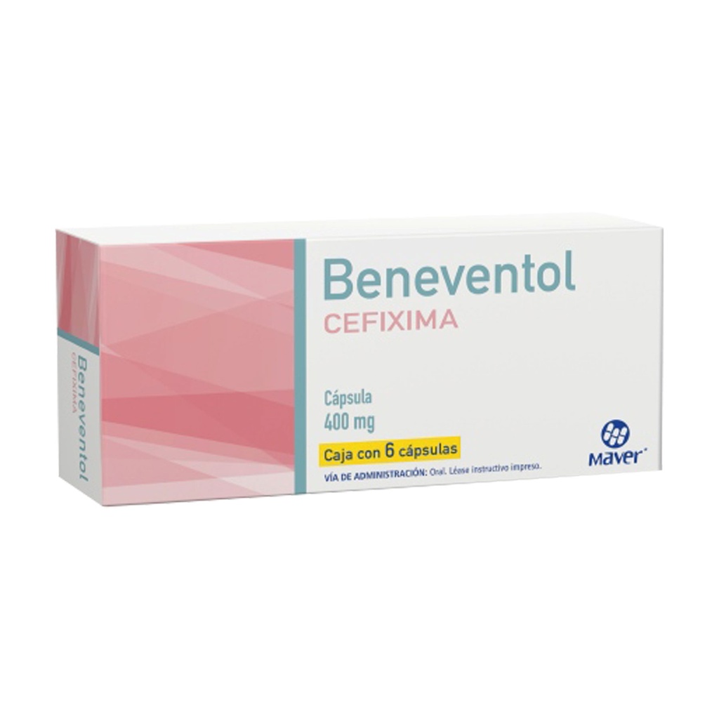 [1667] CEFIXIMA 400MG C/6 CAP BENEVENTOL LAB MAVER