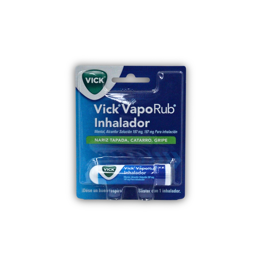 [1726] VICK VAPORUB INHALADOR SOL 197/197MG MENTOL ALCANFOR LAB P&G