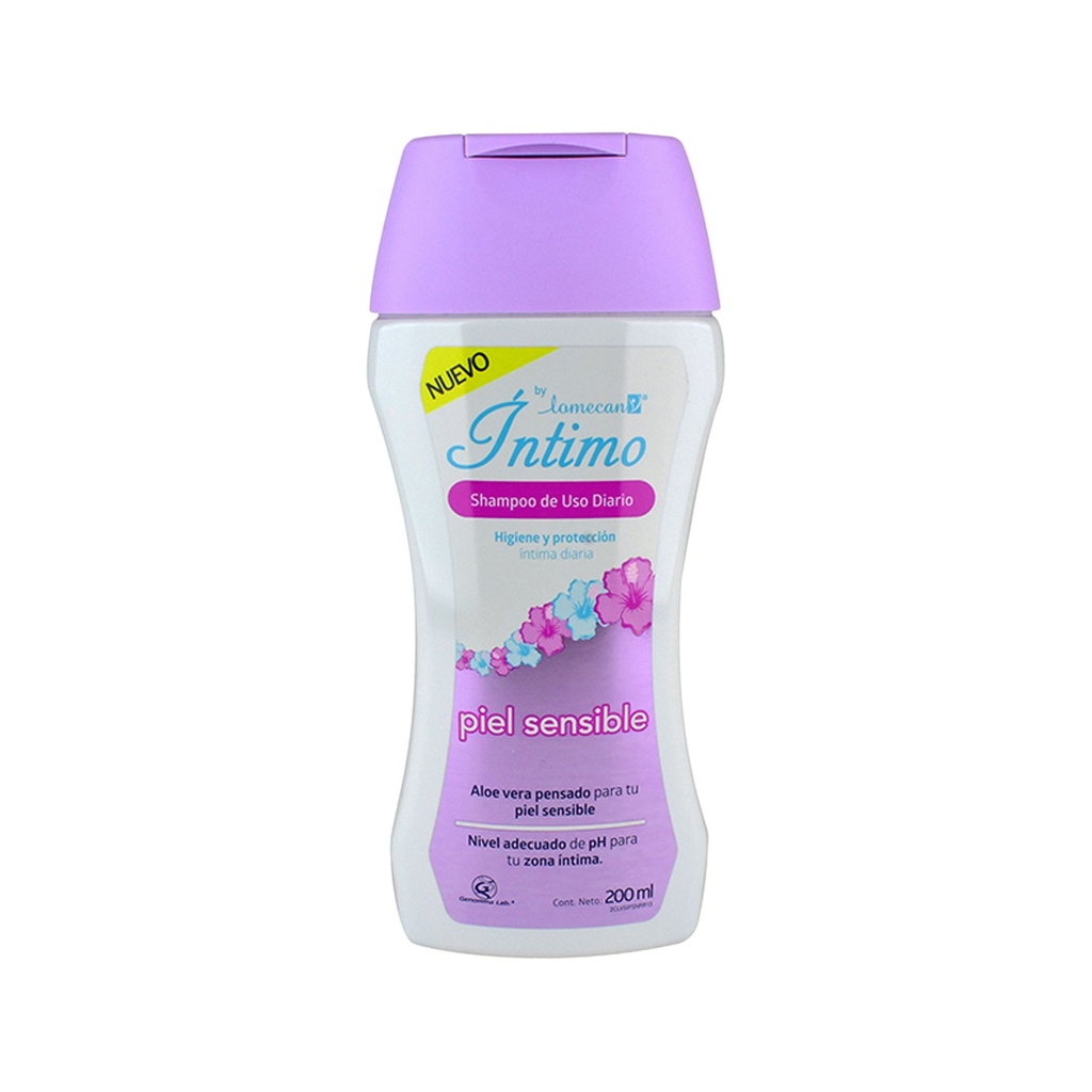 [1742] LOMECAN V INTIMO SHAMPOO USO DIARIO PIEL SENSIBLE C/200 ML LAB GENOMMA