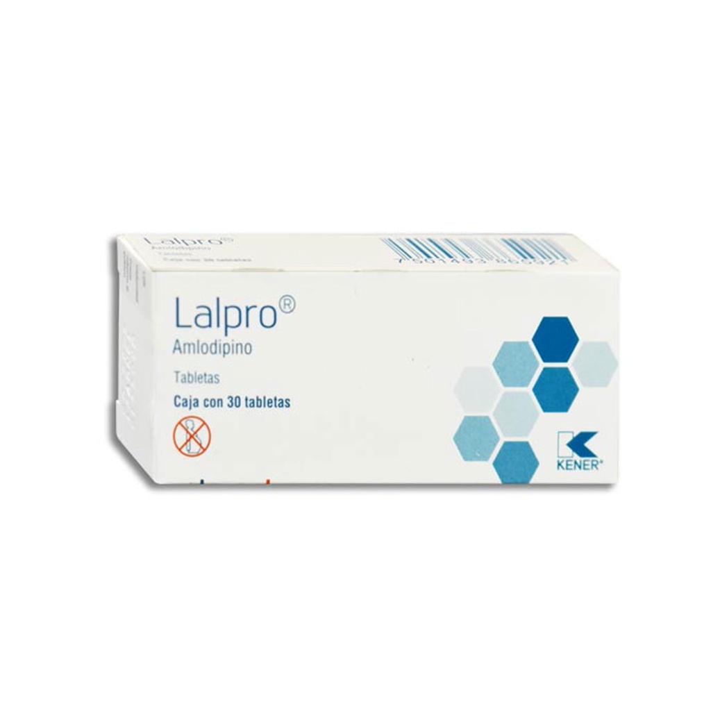 [1756] AMLODIPINO 5MG C/30 TAB LALPRO LAB KENER