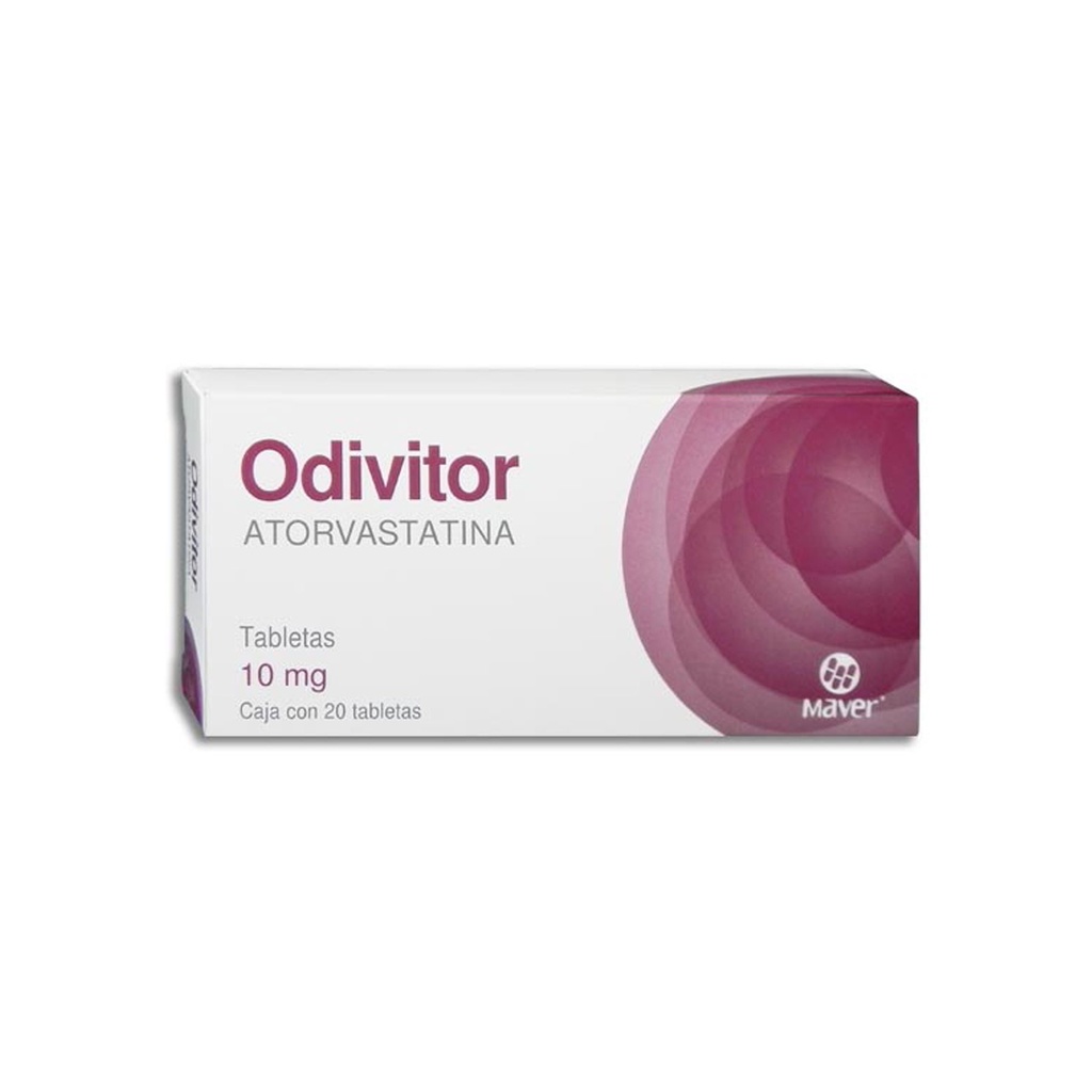 ATORVASTATINA 10 MG C/20 TAB ODIVITOR LAB MAVER