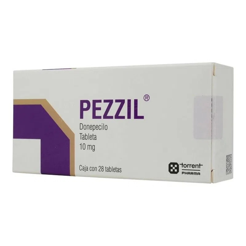 PEZZIL 10 MG C/28 TAB DONEPECILO LAB TORRENT