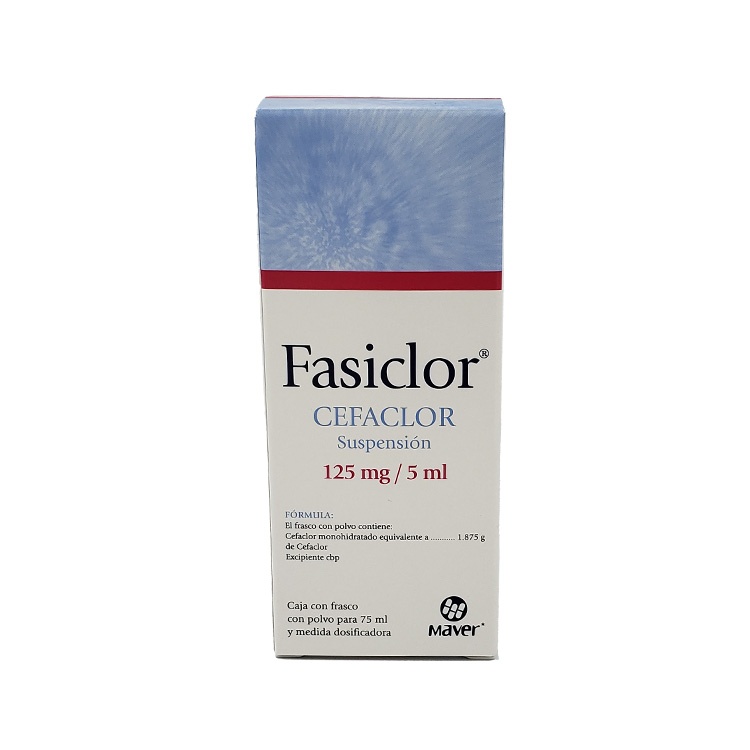 [1858] CEFACLOR SUSP 125 MG/5 ML FCO C/75 ML FASICLOR LAB MAVER