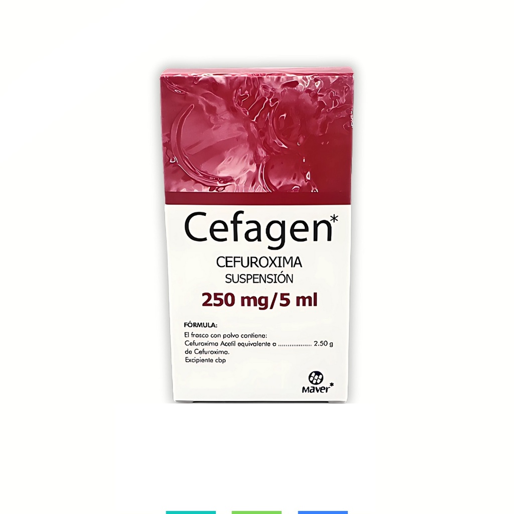 [1871] CEFUROXIMA SUSPENSION 250 MG/5 ML C/50 ML CEFAGEN LAB MAVER