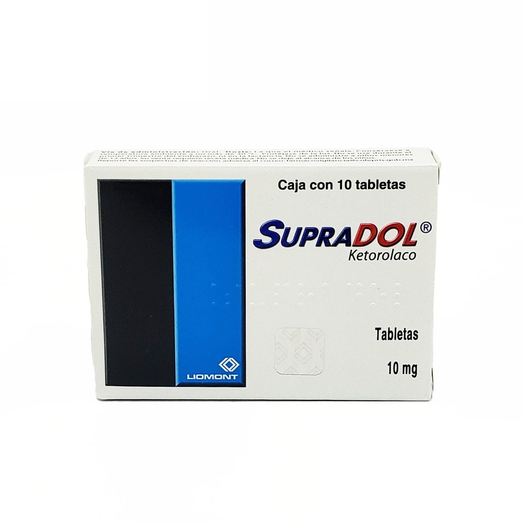 [780] SUPRADOL 10MG C/10 TAB KETOROLACO LAB LIOMONT